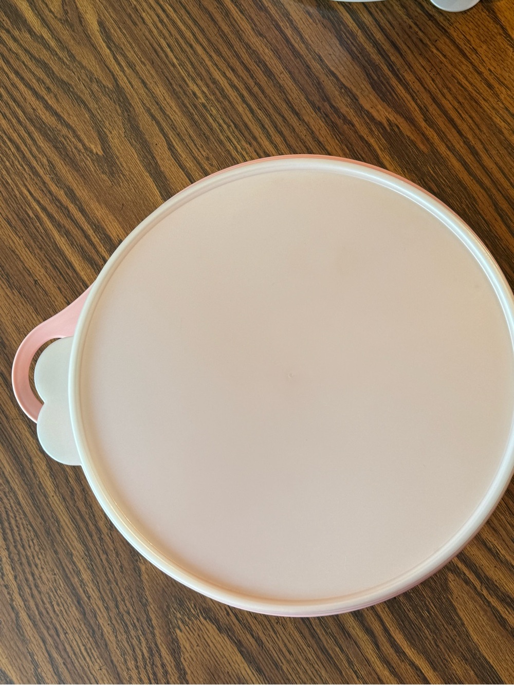 Tupperware 19c bowl with lid- see description